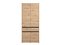 artisan oak, black