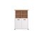 white, artisan oak, white matt foil