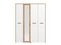 artisan oak, white