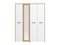 artisan oak, white