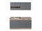 grey oak, graphite grey