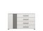white, white matt foil