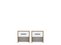 artisan oak, white