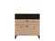artisan oak, black